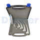 Laringoscopio Luz Convencional Stainless Acero Inoxidable Estuche 5 Palas